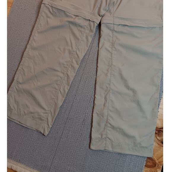 Columbia Titanium Convertible Pants Womens 12 33X29 Light Tan Packable - Picture 5 of 16